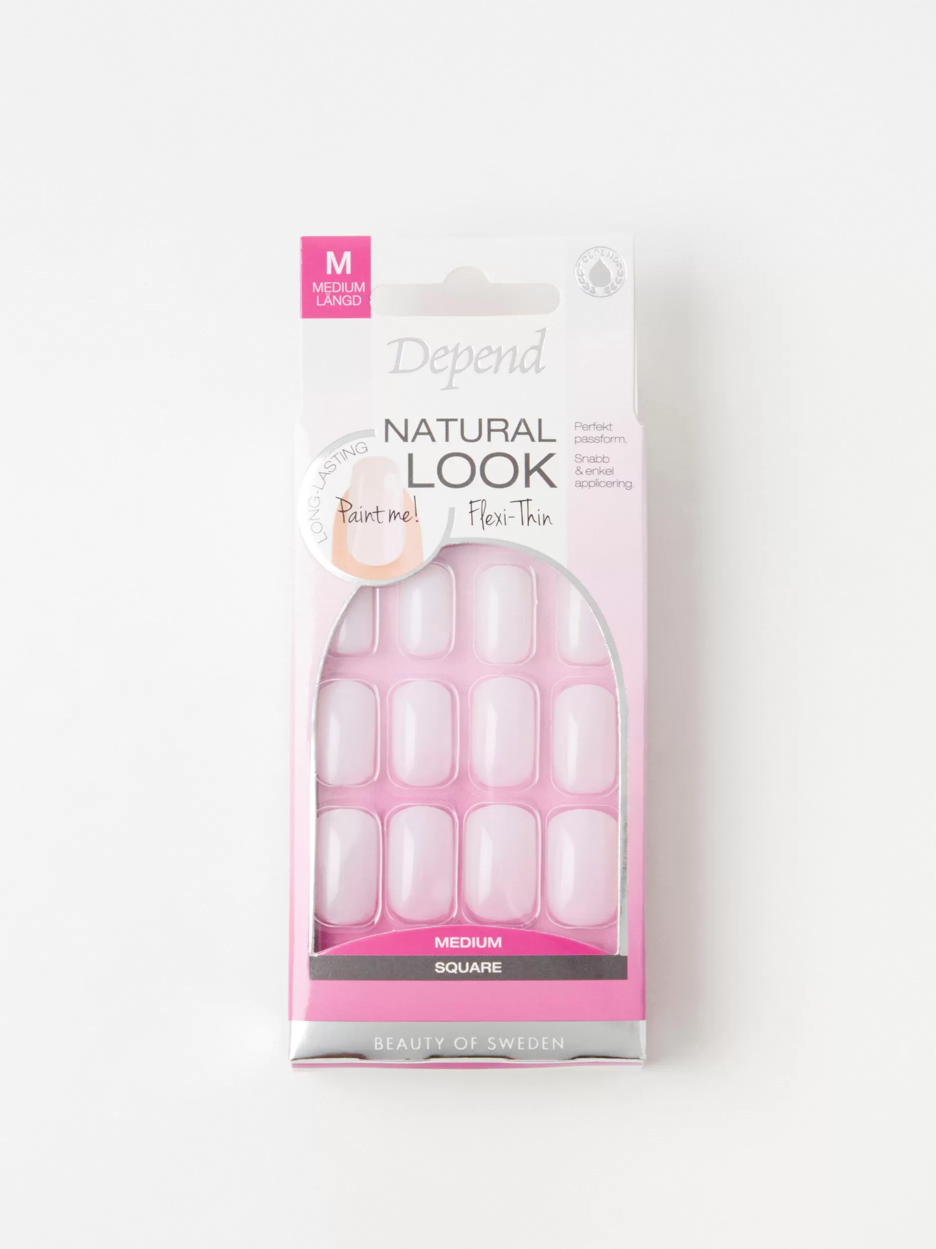 Lindex Løsnegler<Depend Natural Look Medium Sq