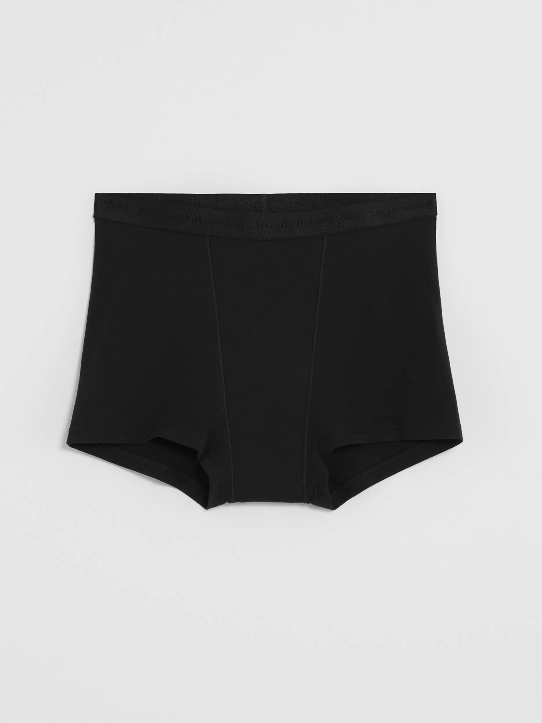 Lindex Undertøy<Engineered Teens Boxer Super Period Proof Menstruse Med Forlenget Kile Black