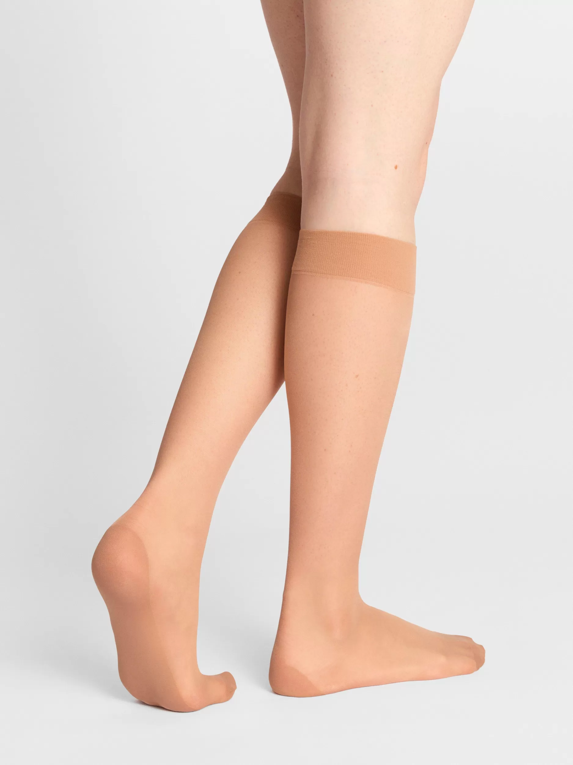 Lindex Sokker<Knestromper, 40 Denier, Med Forsterket Sale Light Beige