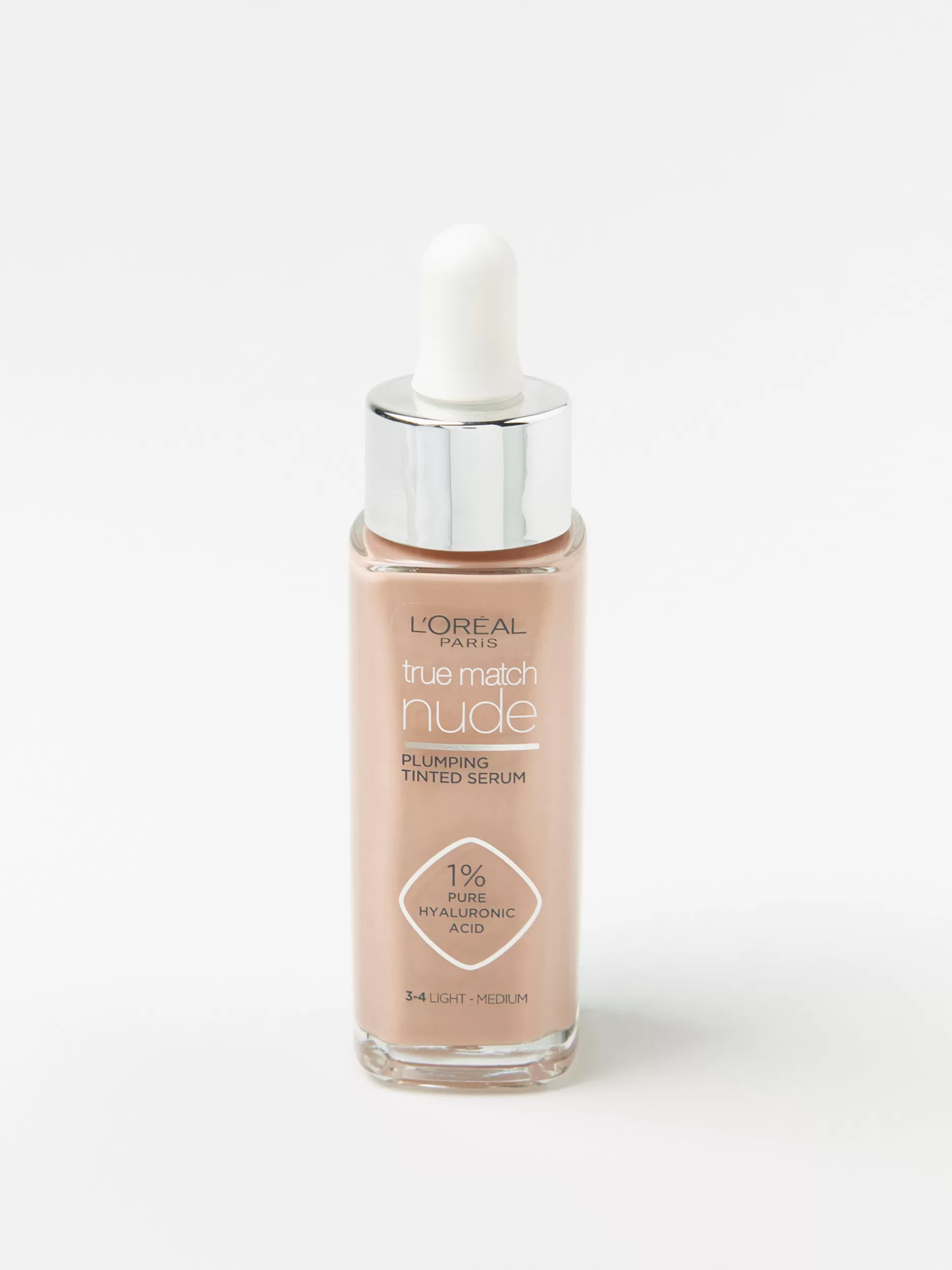 Lindex Foundation<L'Oreal Paris True Match Nude Plumping Tinted Serum Foundation 3-4 Light Medium