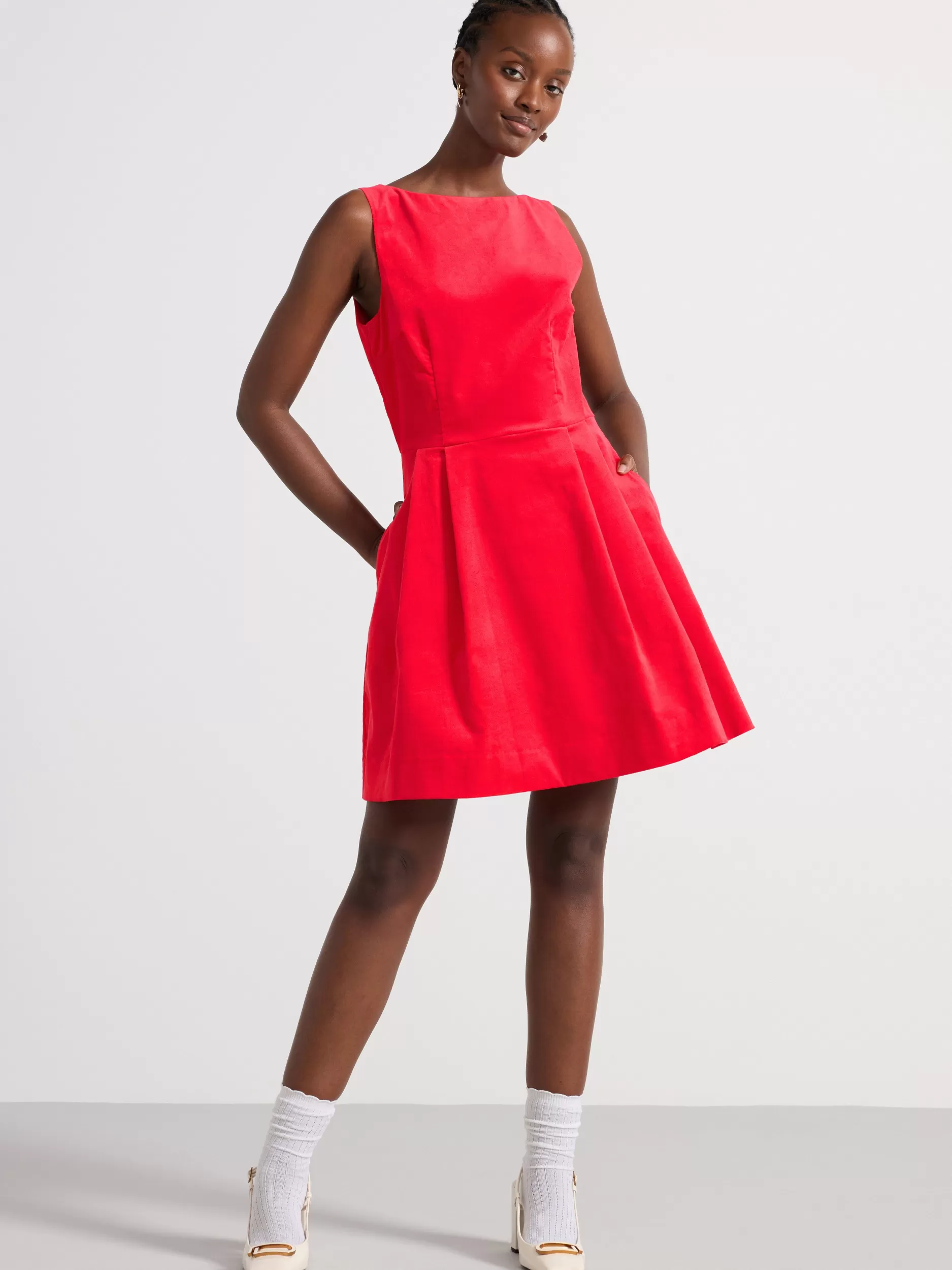 Lindex Kjoler<Minikjole I Floyel Red