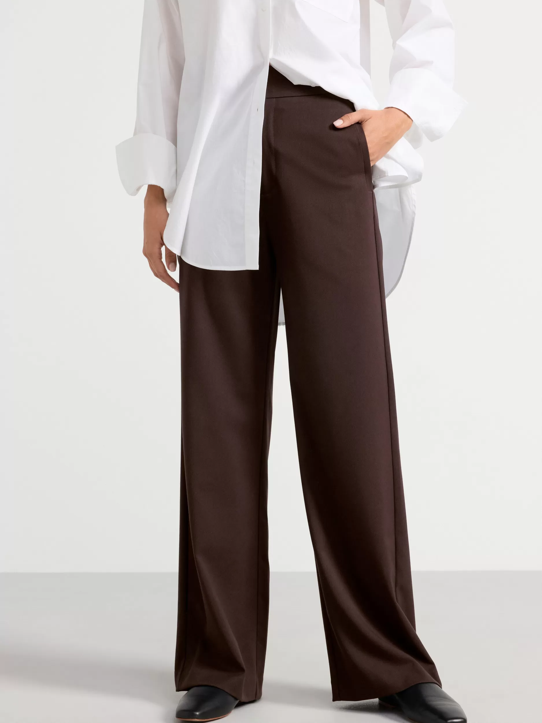 Lindex Bukser<Vid Lykke-Bukse Brown